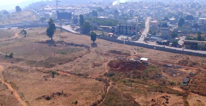 The Asokoro Extension site today